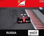 Sebastian Vettel, Ferrari, 2015 Rusya Grand Prix, ikinci sırada